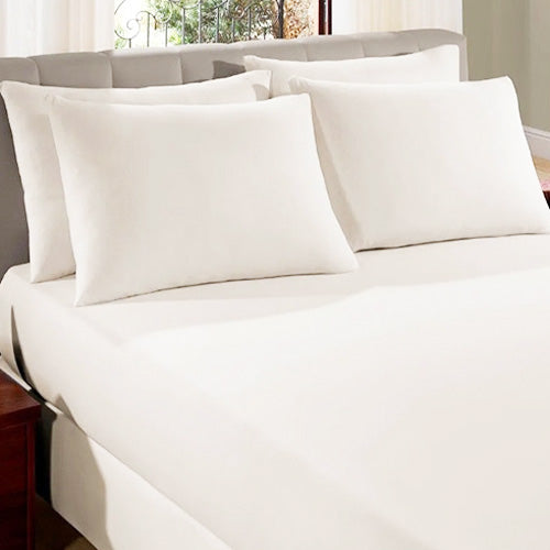 Kit Cama King Monte Santo Malha 3 peças - Branco