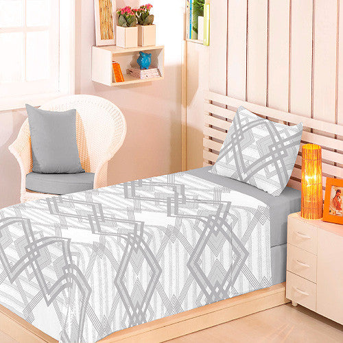 Jogo de Cama Solteiro Monte Santo 180 Fios - 7525