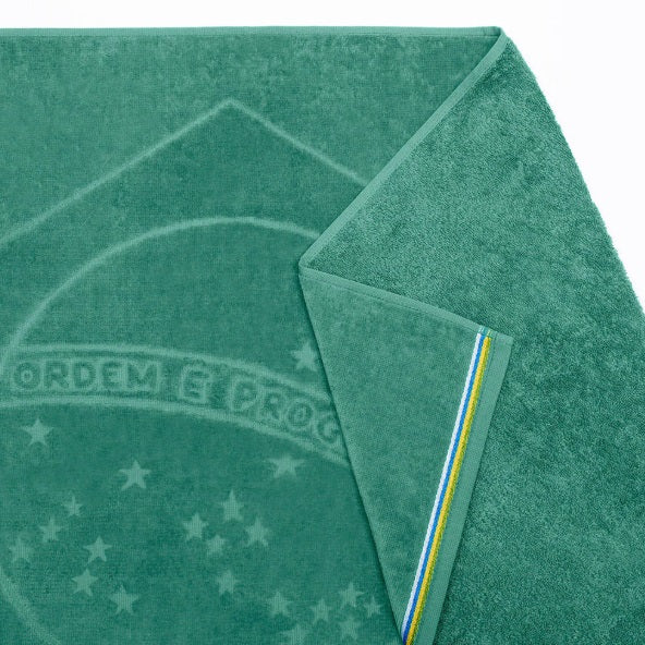 Toalha Banho Buettner Aveludada Jacquard - Bandeira Verde