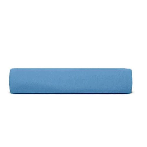 Lençol Cama Berço Americano Novo Toque Malha 70x1,70 - Azul