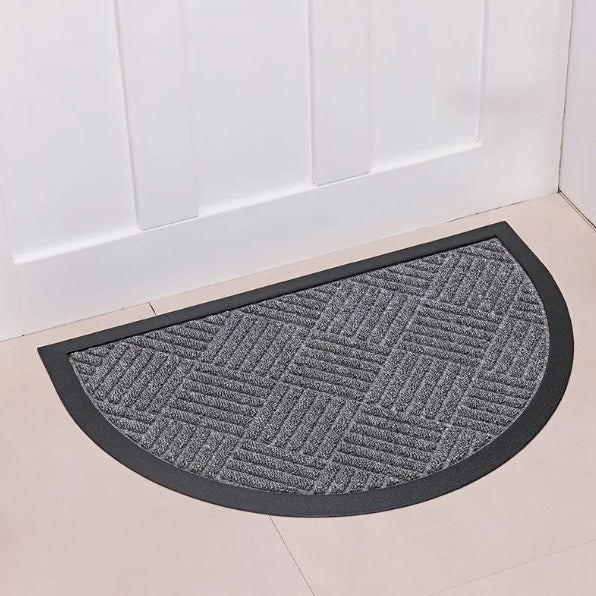 Capacho Porta Niazitex Meia Lua 40x60 - Cinza