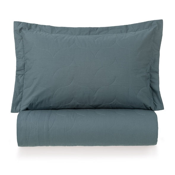 Colcha Solteiro Karsten Tom 200 Fios - Azul 30263