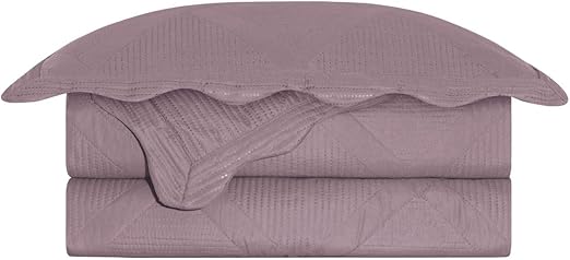 Colcha Casal Camesa - Egeu Rosê