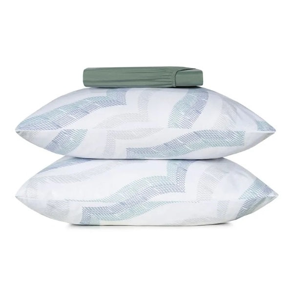 Kit Cama Queen Altenburg Toque Acetinado 3 peças - Marine