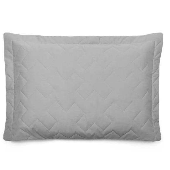 Porta-Travesseiro Bouton 230 Fios Reffinata - Metal