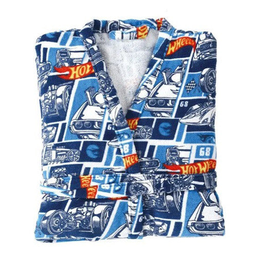Roupão Infantil Döhler Hot Wheels 12 - P 3 a 5 anos