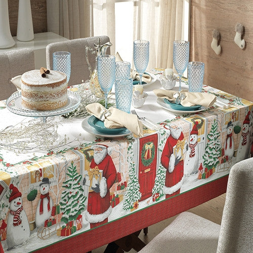 Toalha Mesa Karsten 100% algodão - Vila Especial 1,40x2,10