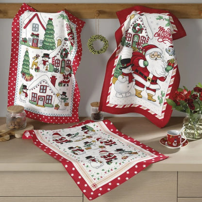 Pano de Copa Natal Döhler 118 - Estrelinha