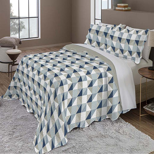Colcha Solteiro Camesa Evolution Patchwork - Sortidas 17