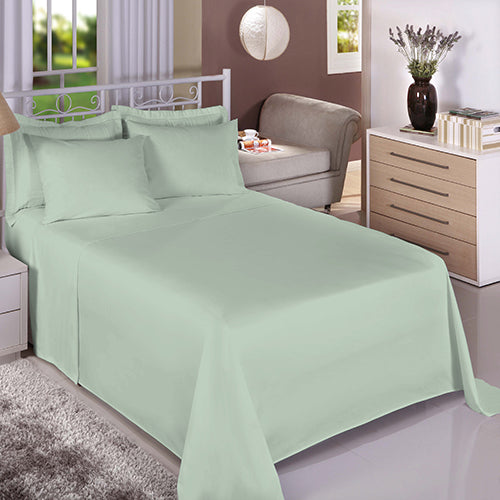Jogo de Cama Solteiro Monte Santo 180 Fios - Verde