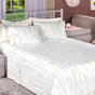 Jogo de Cama Solteiro King 1,10 Estamparia 200 Fios - 7440