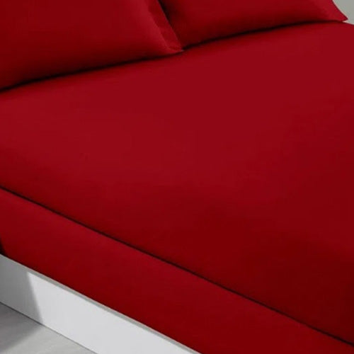 Lençol King Avulso Buettner 200 Fios - Bordo