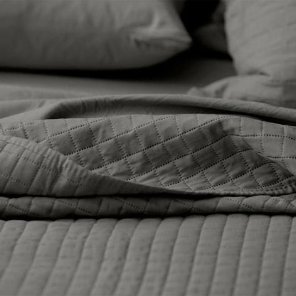 Colcha King Camesa - Loft Cinza