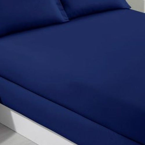 Lençol Queen Avulso Buettner 200 Fios - Marinho