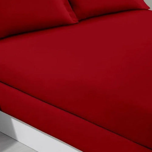 Lençol Solteiro Buettner 200 Fios - Bordo