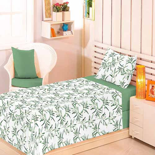 Jogo de Cama Solteiro Monte Santo 180 Fios - 7747