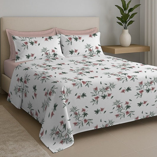 Jogo de Cama King Estamparia 150 Fios - Premium 7775-2