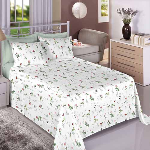 Jogo de Cama Queen Monte Santo 180 Fios - 7815