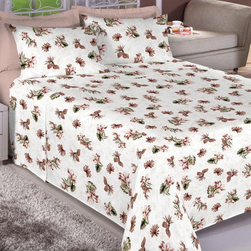 Jogo de Cama Casal Monte Santo 180 Fios - 7816