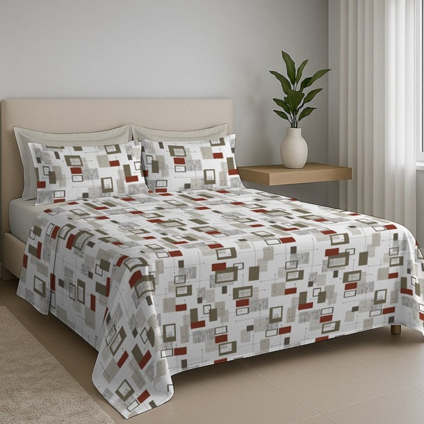 Jogo de Cama Solteiro Monte Santo 180 Fios - 7819