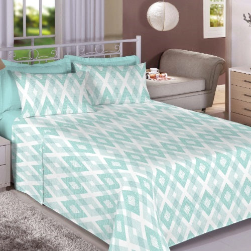 Jogo de Cama Solteiro Monte Santo 180 Fios - 7867