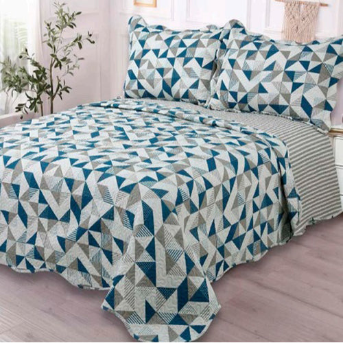 Colcha King Camesa Evolution Patchwork - Sortidas 8