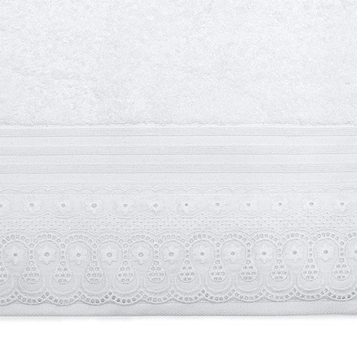Toalha Lavabo Buettner Cristal Renascença - Branca