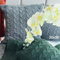Capa Almofada Tricot Molinari Genebra 30x50 - Cinza