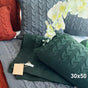 Capa Almofada Tricot Molinari Genebra 30x50 - Musgo