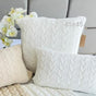 Capa Almofada Tricot Molinari Genebra 45x45 - Off