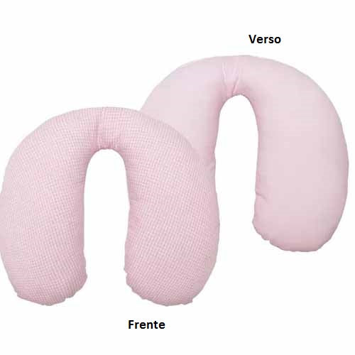 Apoio de Pescoço Incomfral Anatômico - Rosa