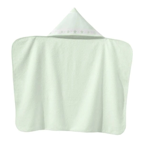 Toalha Banho com Capuz Pintar Döhler - Baby Star Verde