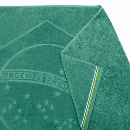 Toalha Banho Buettner Aveludada Jacquard - Bandeira Verde