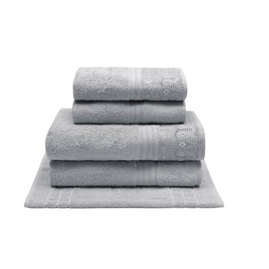 Jogo Banhão Buettner Renascença 5 peças - Prata