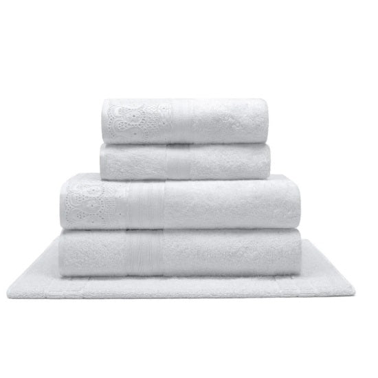 Jogo Banhão Buettner Renascença 5 peças - Branca