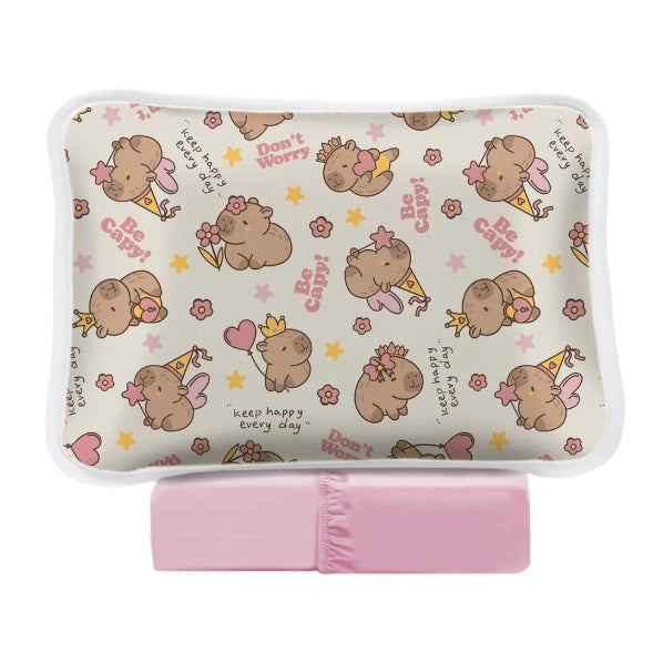 Kit Cama Berço Padrão Malha Baby Monte Santo 2 Peças - Becapy