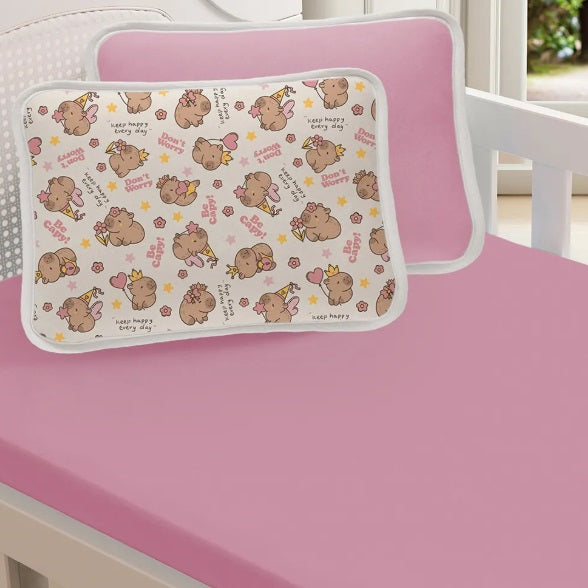 Kit Cama Berço Padrão Malha Baby Monte Santo 2 Peças - Becapy