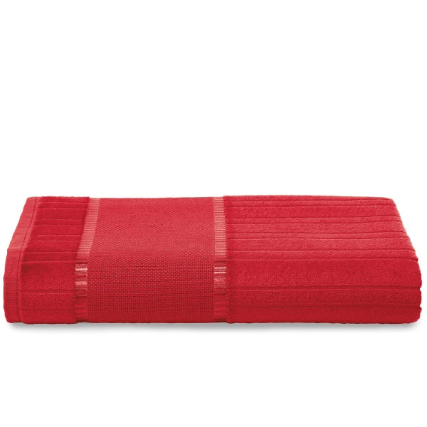 Toalha Banho Döhler Bordar - Bella Vermelha
