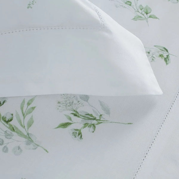 Jogo de Cama Queen Buddemeyer Gran Percalle 200 Fios - Blanche Verde