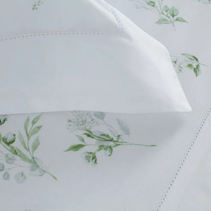 Jogo de Cama Queen Buddemeyer Gran Percalle 200 Fios - Blanche Verde