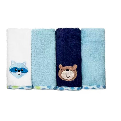 Kit Toalha Boca Camesa Baby - Azul