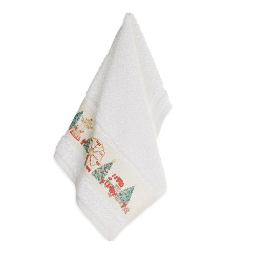 Toalha Lavabo Natal Karsten - Carrossel