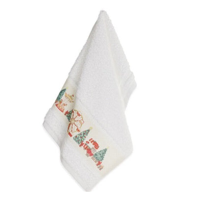 Toalha Lavabo Natal Karsten - Carrossel
