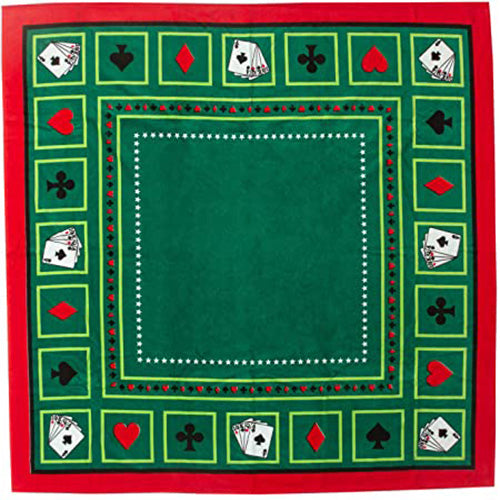 Toalha Mesa Teka Quadrada - Cassino 1,40m x 1,40m