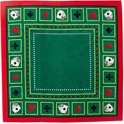 Toalha Mesa Teka Quadrada - Cassino 1,40m x 1,40m