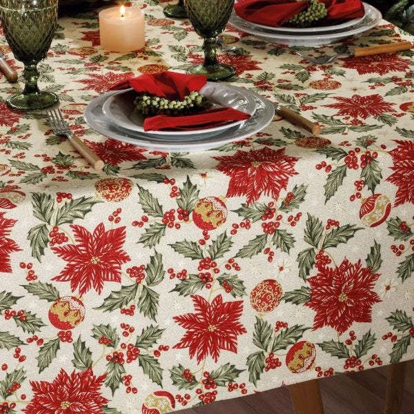 Toalha de Mesa Natal Döhler - Celebra Natal 1,60x2,70