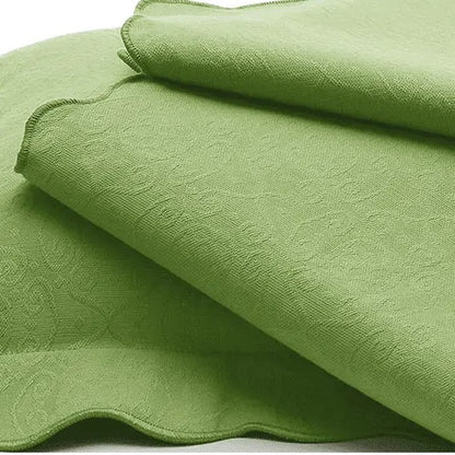 Colcha Casal Tognato Piquet Capela - Chá Verde