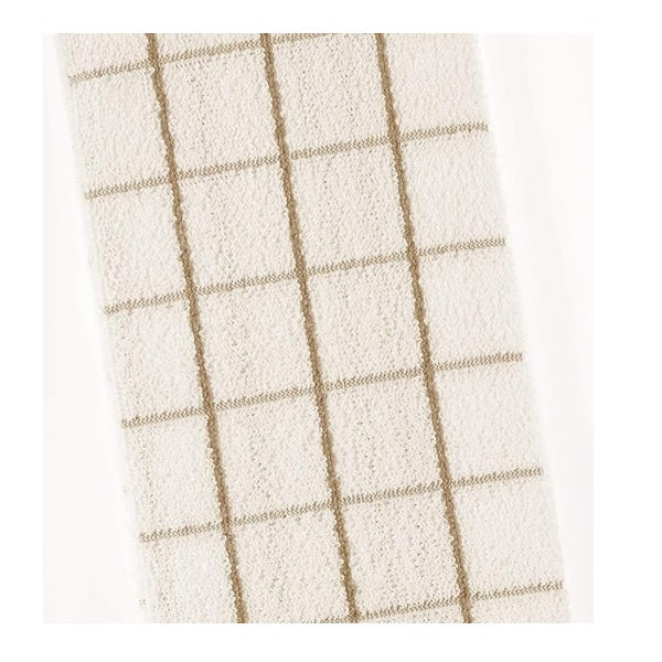 Pano de Copa Teka - Chef Listrado Bege