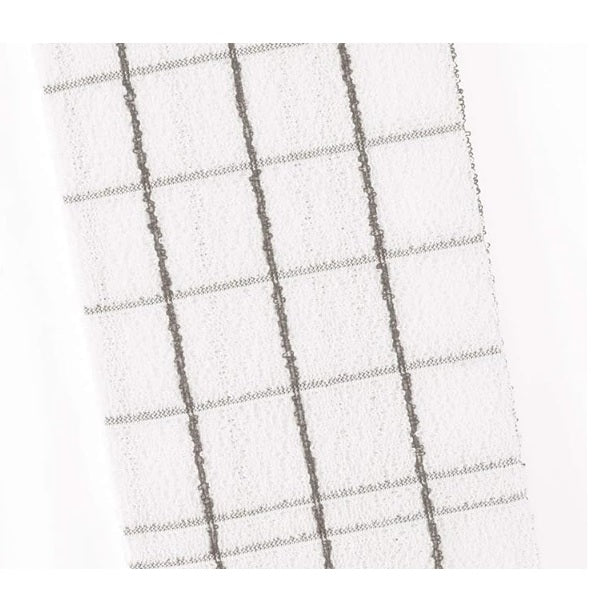 Pano de Copa Teka - Chef Listrado Cinza