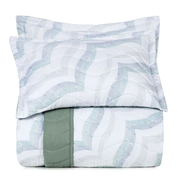 Colcha King Altenburg Toque Acetinado - Marine